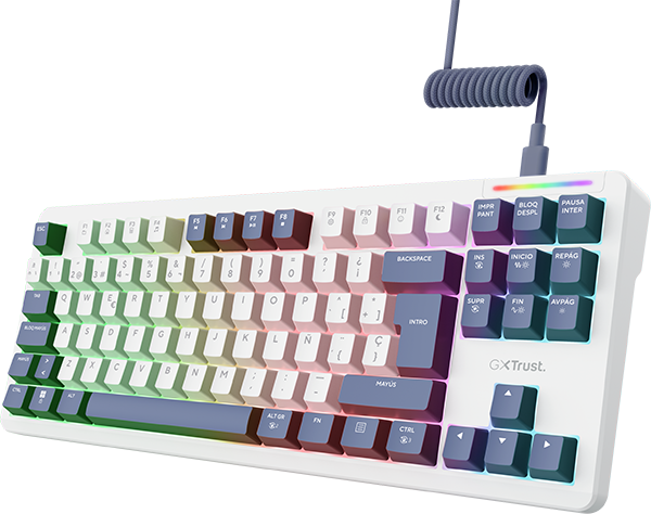 Teclado Mecánico Trust GXT 872 Xyra TKL