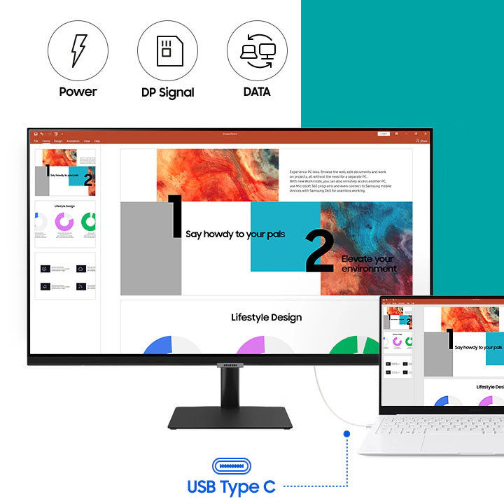 Conectate con comodidad: USB tipo C