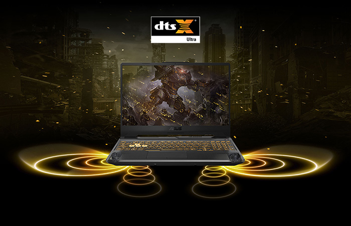 ASUS TUF Gaming F15, Sonido envolvente e inmersivo