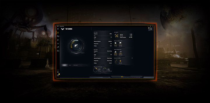ASUS TUF Gaming F15, ROG Armoury Crate, Software exclusivo: Personalización y ajustes centralizados
