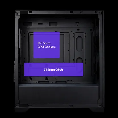 Compatibilidad de tamaño del gabinete