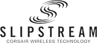 Logo de la tecnología SLIPSTREAM CORSAIR WIRELESS