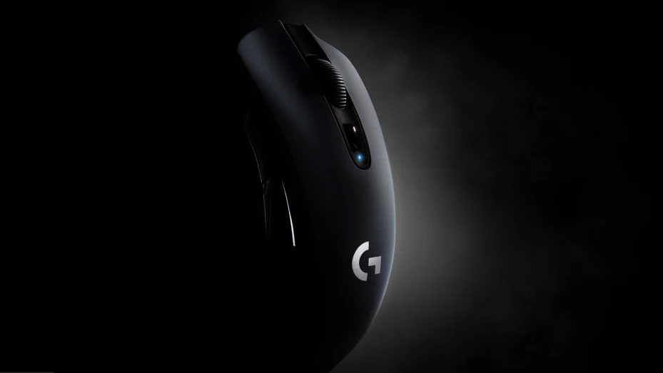 Plano superior lateral del mouse Logitech G305 LIGHTSPEED