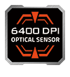 Sensor de 6400 DPI Icon