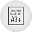 Ícono Imprime hasta en A3+
