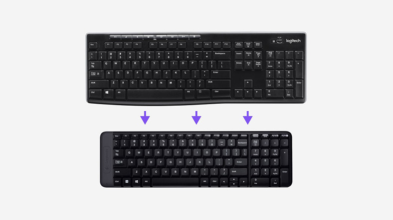 UN TECLADO QUE AHORRA ESPACIO