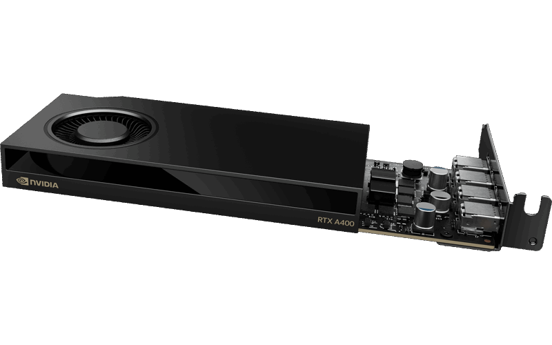 Placa de Video PNY NVIDIA® RTX™ A400 - 4GB GDDR6
