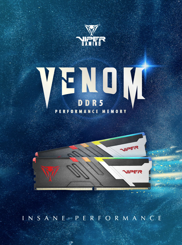 Memoria Viper Venom DDR5 RGB y no RGB