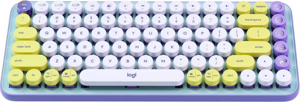 Teclado mecánico inalámbrico Logitech POP Keys - Daydream