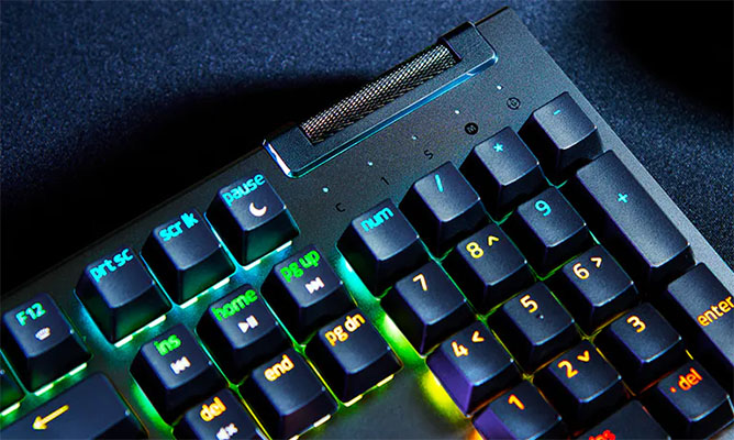 Razer BlackWidow V4 X - Rueda Multifunción