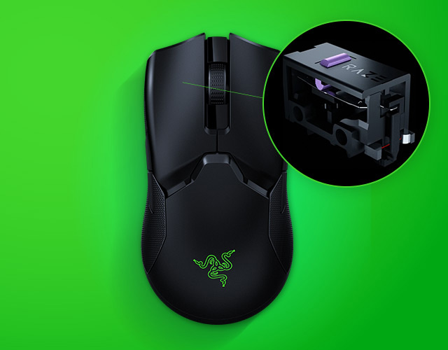 Razer Viper Ultimate, SWITCHES ÓPTICOS PARA MOUSE RAZER™