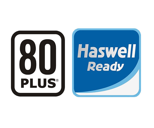 Certificación 80 PLUS® Standard y Haswell Ready