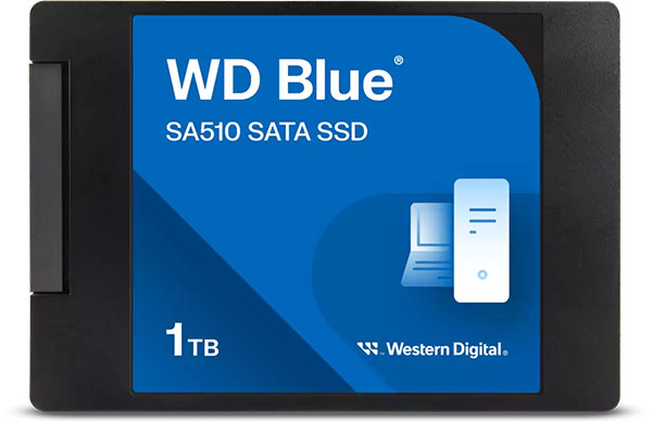 SSD WD Blue SA510 SATA con carcasa de 2,5 pulgadas/7 mm - 1 TB