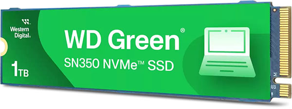 Disco SSD WD Green™ SN350 NVMe™ 1TB