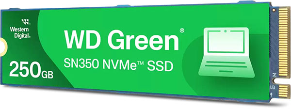 Disco SSD WD Green™ SN350 NVMe™ 250GB