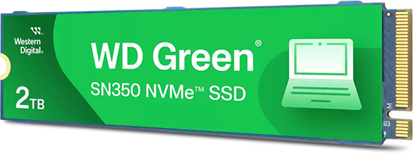 Disco SSD WD Green™ SN350 NVMe™ 2TB