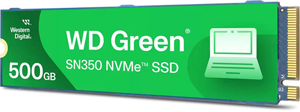 Disco SSD WD Green™ SN350 NVMe™ 500GB