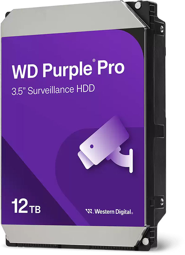 Disco duro para video inteligente WD Purple Pro de 3,5 pulgadas - 12 TB