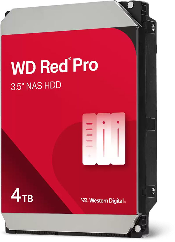 Disco duro WD Red Pro NAS de 3,5 pulgadas - 4 TB