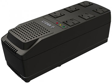 Estabilizador LYONN TCA 1200VA - 6 Tomas (TCA-1200N-V)