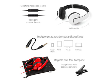 Auriculares con Micrófono Edifier H750P - Compatibles con IPHONE
