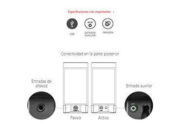 Parlantes Stereo Edifier R19U