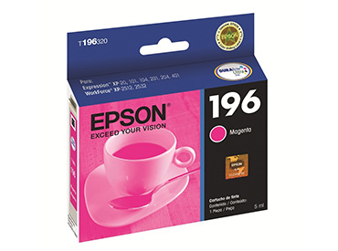 Cartucho Magenta Epson 196 (T196320)