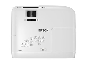 Proyector Epson PowerLite E20 3LCD 3400 ansi - Resolución XGA