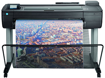 Plotter  HP DesignJet T730 de 36 pulgadas (914 mm) (F9A29A)