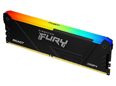 Memoria Ram Kingston FURY Beast DDR4 RGB 16GB 3200MHz