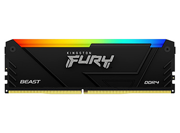 Memoria Ram Kingston FURY Beast DDR4 RGB 8GB 3200MHz