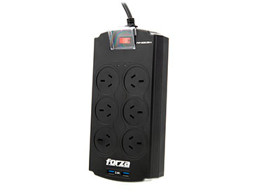 Protector de sobretensión Forza FSP-602USB-A 2200W