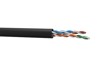 Bobina de cable Furukawa MultiLan Cat.5e U/UTP CMX 305 m Negro