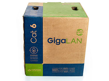 Bobina de cable Furukawa GigaLan GREEN Cat.6 U/UTP LSZH-3D 305 m Gris