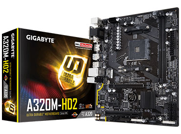 Mother Gigabyte GA-A320M-HD2 Socket AM4