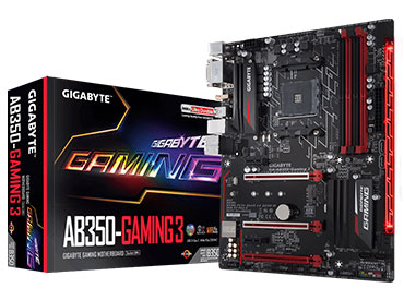 Mother Gigabyte GA-AB350-Gaming 3 Socket AM4