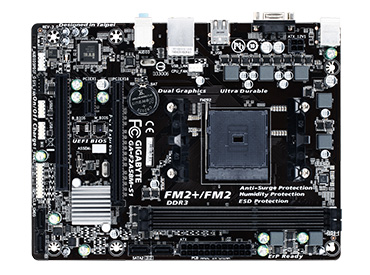 Mother Gigabyte GA-F2A58M-S1 Socket FM2+ 