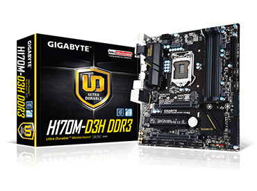 Mother Gigabyte GA-H170M-D3H DDR3 Socket 1151
