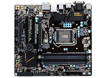 Mother Gigabyte GA-H170M-D3H DDR3 Socket 1151