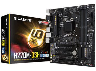 Mother Gigabyte GA-H270M-D3H Socket 1151