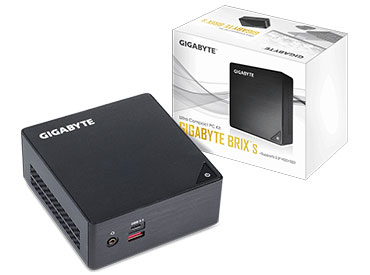 KIT de PC Ultra Compacta Gigabyte BRIX S Intel® Core™ i3-7100U