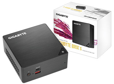 KIT de PC Ultra Compacta Gigabyte BRIX S Intel® Core™ i5-8250U