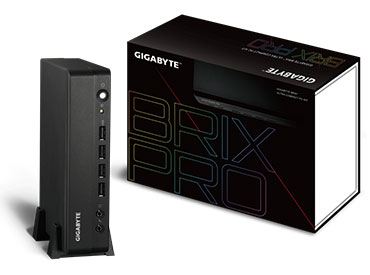 KIT de PC Ultra Compacta Gigabyte BRIX PRO AMD Ryzen™ R1505G