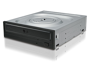Regrabadora de DVDs y CDs LG Dual Layer 24x SATA Negra