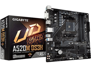 Mother Gigabyte A520M DS3H Socket AM4