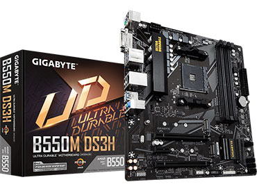 Mother Gigabyte B550M DS3H Socket AM4