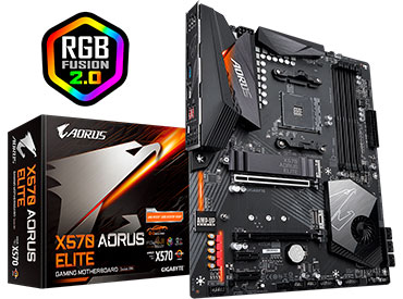 Mother Gigabyte X570 AORUS ELITE Socket AM4