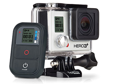 Cámara GoPro HERO3+ Black Edition con Wi-Fi integrado - CHDHX-302
