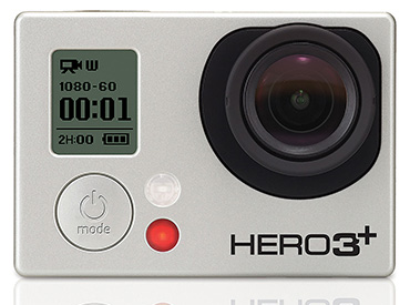 Cámara GoPro HERO3+ Black Edition con Wi-Fi integrado - CHDHX-302