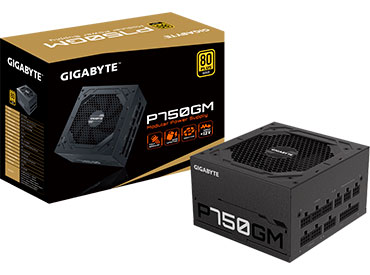 Fuente Gigabyte 750W 80+ GOLD Modular (GP-P750GM)